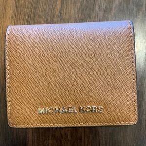 Michael Kors Tan Wallet
